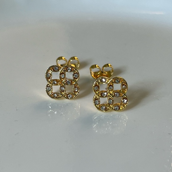 Dubai Gold-Toned Earrings - Picture 1 of 2